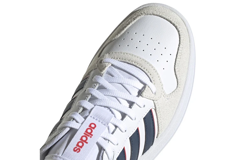 Adidas Breaknet Plus Sneakers Wit/rood/navy Heren 5 Adidas Breaknet Plus Sneakers Wit/rood/navy Heren - Afbeelding 3