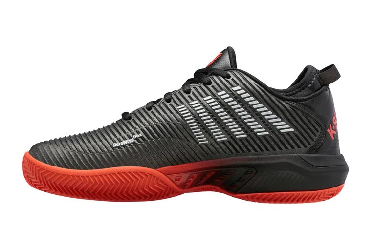 K-Swiss K.Swiss Hypercourt Supreme HB Tennisschoen Zwart/spicy Oranje Heren 4 K-Swiss K.Swiss Hypercourt Supreme HB Tennisschoen Zwart/spicy Oranje Heren - Afbeelding 2
