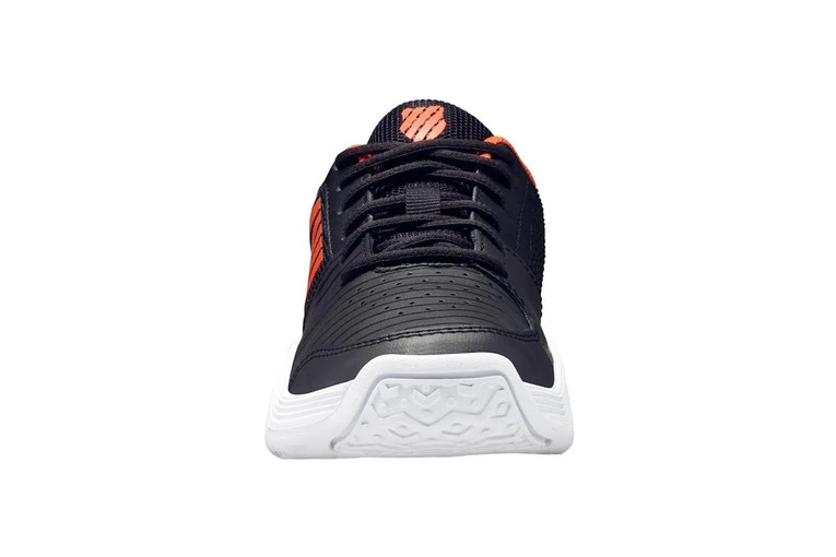 K-Swiss K.Swiss Court Express Omni Tennisschoen Zwart/spicy Oranje KIDS 6 K-Swiss K.Swiss Court Express Omni Tennisschoen Zwart/spicy Oranje KIDS - Afbeelding 4