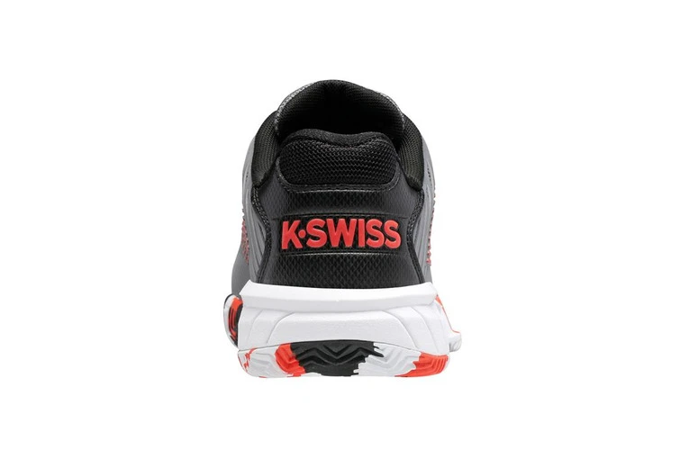 K-Swiss K.Swiss Hypercourt Express 2 HB Tennisschoen Grijs/spicy Oranje KIDS 7 K-Swiss K.Swiss Hypercourt Express 2 HB Tennisschoen Grijs/spicy Oranje KIDS - Afbeelding 5