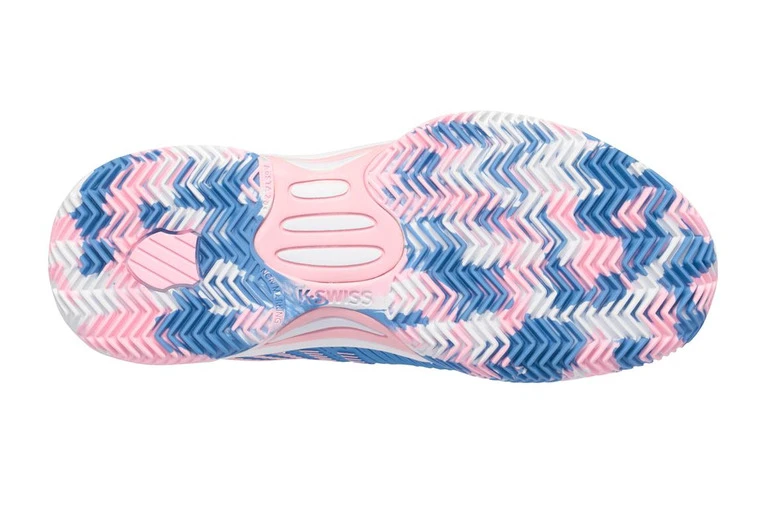 K-Swiss K.Swiss Hypercourt Express 2 HB Tennisschoen Silver Lake Blue/roze KIDS 8 K-Swiss K.Swiss Hypercourt Express 2 HB Tennisschoen Silver Lake Blue/roze KIDS - Afbeelding 6