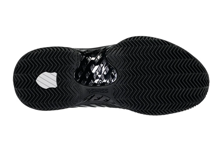K-Swiss K.Swiss Hypercourt Express 2 HB Tennisschoen Zwart/zilver Dames 8 K-Swiss K.Swiss Hypercourt Express 2 HB Tennisschoen Zwart/zilver Dames - Afbeelding 6