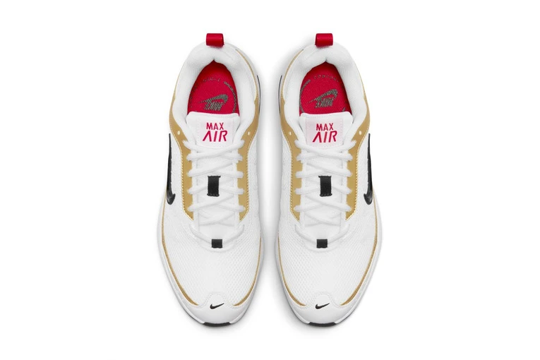 Nike Air Max AP Sneaker Wit/zwart/goud Dames 7 Nike Air Max AP Sneaker Wit/zwart/goud Dames - Afbeelding 5