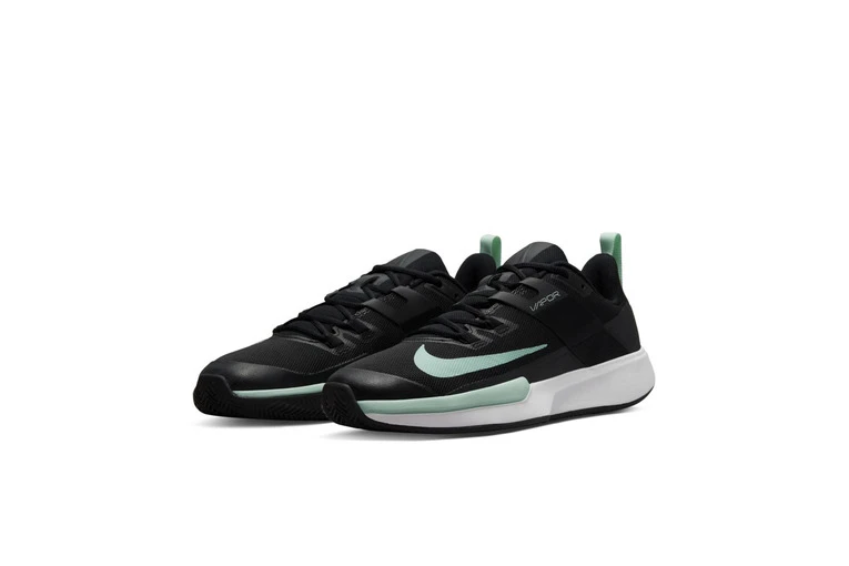 NikeCourt Vapor Lite CLY Tennisschoenen Zwart Heren 4 NikeCourt Vapor Lite CLY Tennisschoenen Zwart Heren - Afbeelding 2