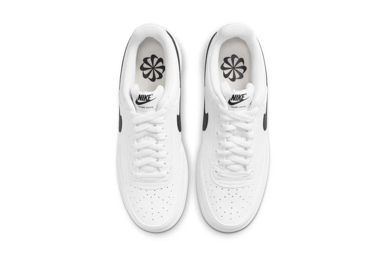 Nike Court Vision Low Next Nature Sneaker Wit/zwart Heren 6 Nike Court Vision Low Next Nature Sneaker Wit/zwart Heren - Afbeelding 4