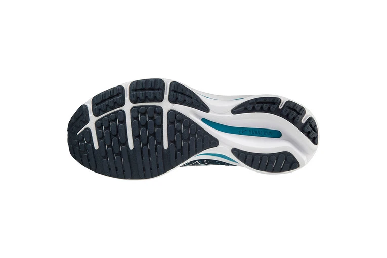 Mizuno Wave Rider 25 Loopschoen Blauw Heren 5 Mizuno Wave Rider 25 Loopschoen Blauw Heren - Afbeelding 3