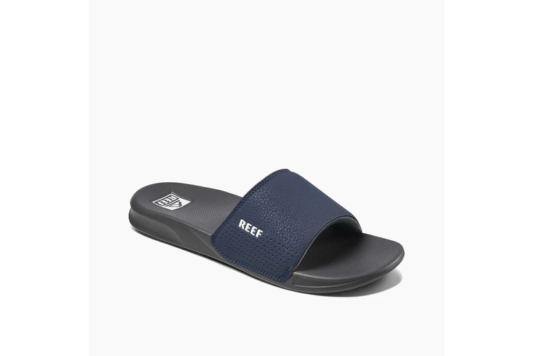 Reef One Slide Teenslippers Navy/white Heren 3 Reef One Slide Teenslippers Navy/white Heren