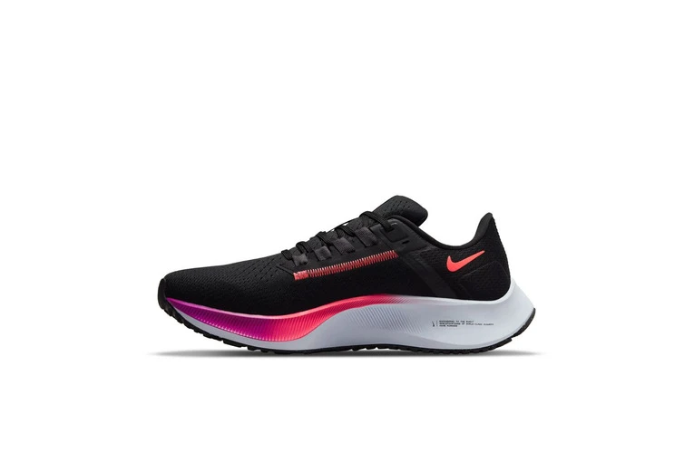 Nike Air Zoom Pegasus 38 Loopschoen Zwart/hyper Violet Dames 4 Nike Air Zoom Pegasus 38 Loopschoen Zwart/hyper Violet Dames - Afbeelding 2