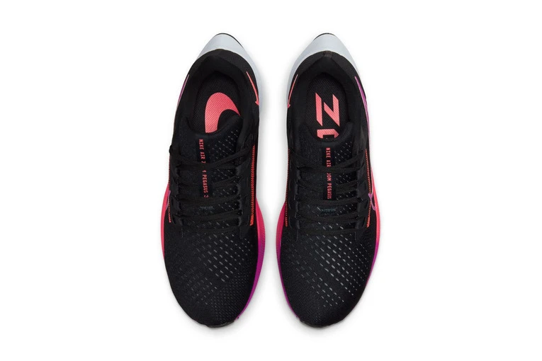 Nike Air Zoom Pegasus 38 Loopschoen Zwart/hyper Violet Dames 6 Nike Air Zoom Pegasus 38 Loopschoen Zwart/hyper Violet Dames - Afbeelding 4