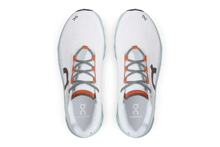 On Cloudmonster Loopschoen Frost/surf Heren 6 On Cloudmonster Loopschoen Frost/surf Heren - Afbeelding 4