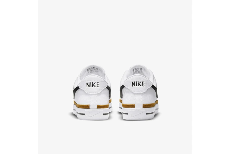 Nike Court Legacy Sneaker Wit/desert Ochre/zwart Heren 7 Nike Court Legacy Sneaker Wit/desert Ochre/zwart Heren - Afbeelding 5