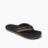 Reef Cushion Dawn Teenslippers Black/tan Heren 1 Reef Cushion Dawn Teenslippers Black/tan Heren -Schoenenwinkel 37103957 0