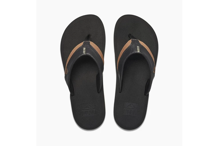 Reef Cushion Dawn Teenslippers Black/tan Heren 5 Reef Cushion Dawn Teenslippers Black/tan Heren - Afbeelding 3