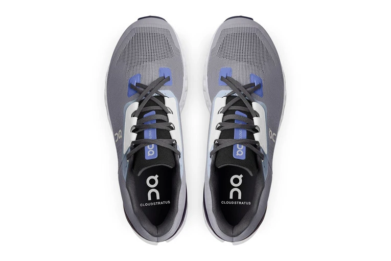 On Cloudstratus Loopschoen Fossil/midnight Heren 6 On Cloudstratus Loopschoen Fossil/midnight Heren - Afbeelding 4