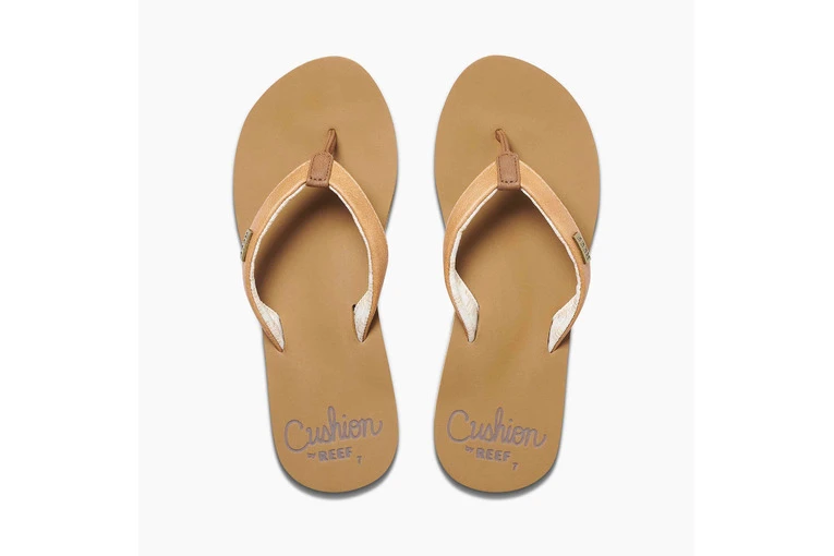 Reef Cushion Sands Teenslippers Natural Dames 4 Reef Cushion Sands Teenslippers Natural Dames - Afbeelding 2
