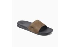Reef One Slide Badslippers Grey/tan Heren
