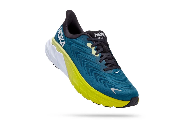 Hoka Arahi 6 Loopschoen Blue Graphite/blue Coral Heren 4 Hoka Arahi 6 Loopschoen Blue Graphite/blue Coral Heren - Afbeelding 2