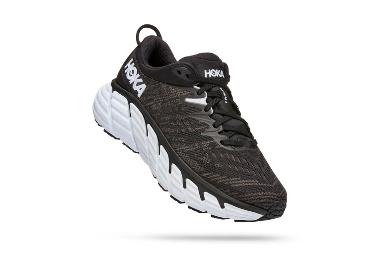 Hoka Gaviota 4 Loopschoen Zwart/wit Dames 4 Hoka Gaviota 4 Loopschoen Zwart/wit Dames - Afbeelding 2