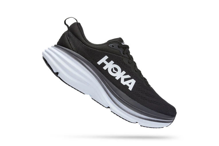 Hoka Bondi 8 Loopschoenen Black / White Heren 6 Hoka Bondi 8 Loopschoenen Black / White Heren - Afbeelding 4