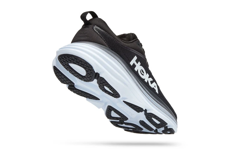 Hoka Bondi 8 Loopschoenen Black/White Dames 7 Hoka Bondi 8 Loopschoenen Black/White Dames - Afbeelding 5
