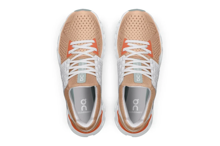 On Cloudswift Loopschoen Copper/frost Dames 6 On Cloudswift Loopschoen Copper/frost Dames - Afbeelding 4