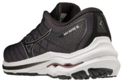 Mizuno Wave Inspire 18 Loopschoen Zwart/wit Dames -Schoenenwinkel 37105125 5
