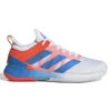 Adidas Adizero Ubersonic 4 Tennisschoenen Wit/blue Rush/solar Red Heren 2 Adidas Adizero Ubersonic 4 Tennisschoenen Wit/blue Rush/solar Red Heren -Schoenenwinkel 37105213 0