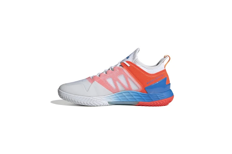 Adidas Adizero Ubersonic 4 Tennisschoenen Wit/blue Rush/solar Red Heren 4 Adidas Adizero Ubersonic 4 Tennisschoenen Wit/blue Rush/solar Red Heren - Afbeelding 2