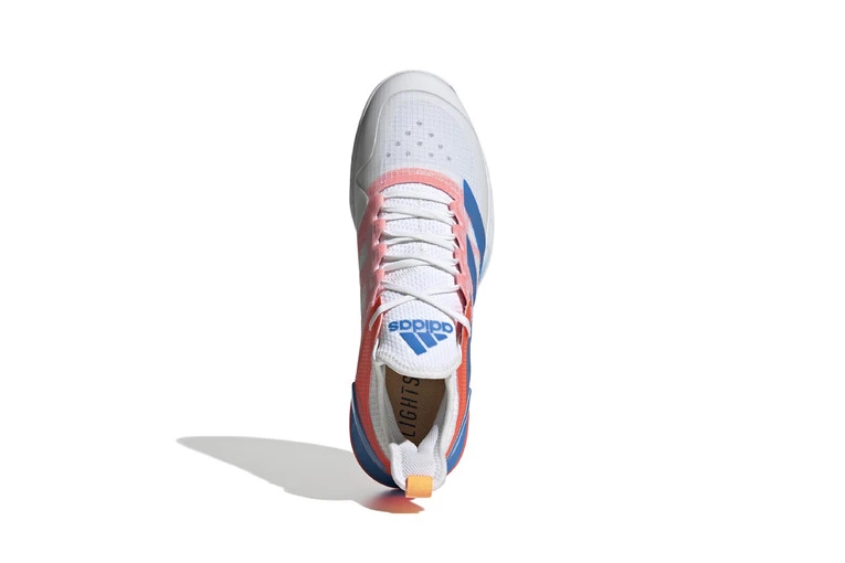 Adidas Adizero Ubersonic 4 Tennisschoenen Wit/blue Rush/solar Red Heren 5 Adidas Adizero Ubersonic 4 Tennisschoenen Wit/blue Rush/solar Red Heren - Afbeelding 3