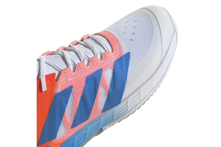 Adidas Adizero Ubersonic 4 Tennisschoenen Wit/blue Rush/solar Red Heren 7 Adidas Adizero Ubersonic 4 Tennisschoenen Wit/blue Rush/solar Red Heren - Afbeelding 5
