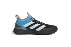 Adidas Adizero Ubersonic 4 Clay Court Tennisschoenen Zwart/blauw/grijs Heren