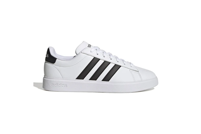 Adidas Grand Court Cloudfoam Sneaker Wit/zwart Heren 2 Adidas Grand Court Cloudfoam Sneaker Wit/zwart Heren