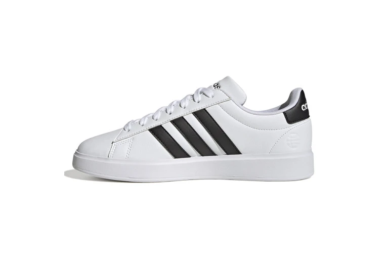 Adidas Grand Court Cloudfoam Sneaker Wit/zwart Heren 3 Adidas Grand Court Cloudfoam Sneaker Wit/zwart Heren - Afbeelding 2