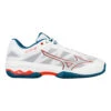 Mizuno Wave Exceed Light Clay Tennisschoen Wit/blauw/oranje Heren -Schoenenwinkel 37105823 0