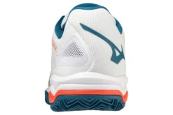 Mizuno Wave Exceed Light Clay Tennisschoen Wit/blauw/oranje Heren 10 Mizuno Wave Exceed Light Clay Tennisschoen Wit/blauw/oranje Heren -Schoenenwinkel 37105823 4