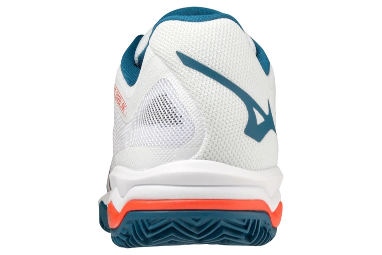 Mizuno Wave Exceed Light Clay Tennisschoen Wit/blauw/oranje Heren 6 Mizuno Wave Exceed Light Clay Tennisschoen Wit/blauw/oranje Heren - Afbeelding 4