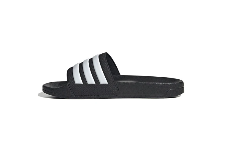 Adidas Adilette Shower Badslipper Zwart Unisex 4 Adidas Adilette Shower Badslipper Zwart Unisex - Afbeelding 2
