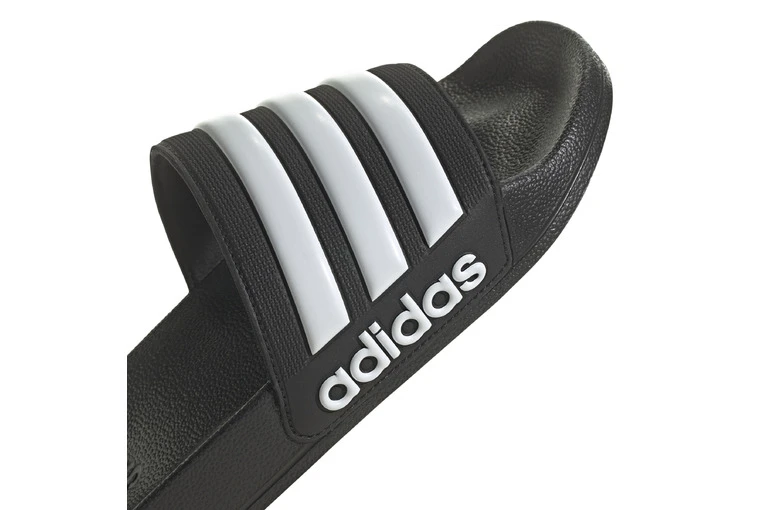 Adidas Adilette Shower Badslipper Zwart Unisex 6 Adidas Adilette Shower Badslipper Zwart Unisex - Afbeelding 4