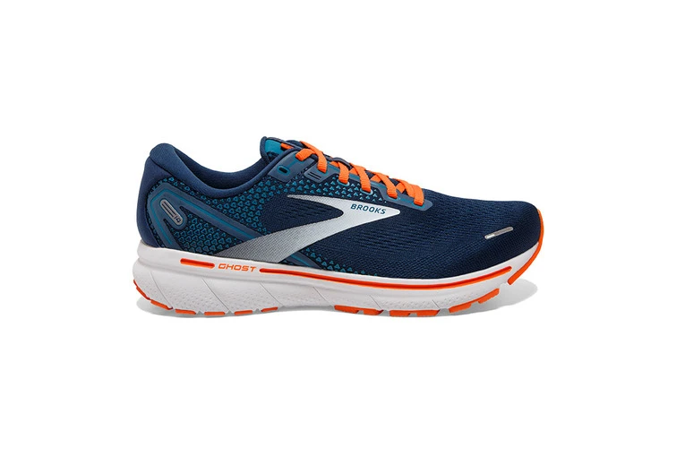 Brooks Ghost 14 Loopschoen Titan/teal/flame Heren 3 Brooks Ghost 14 Loopschoen Titan/teal/flame Heren