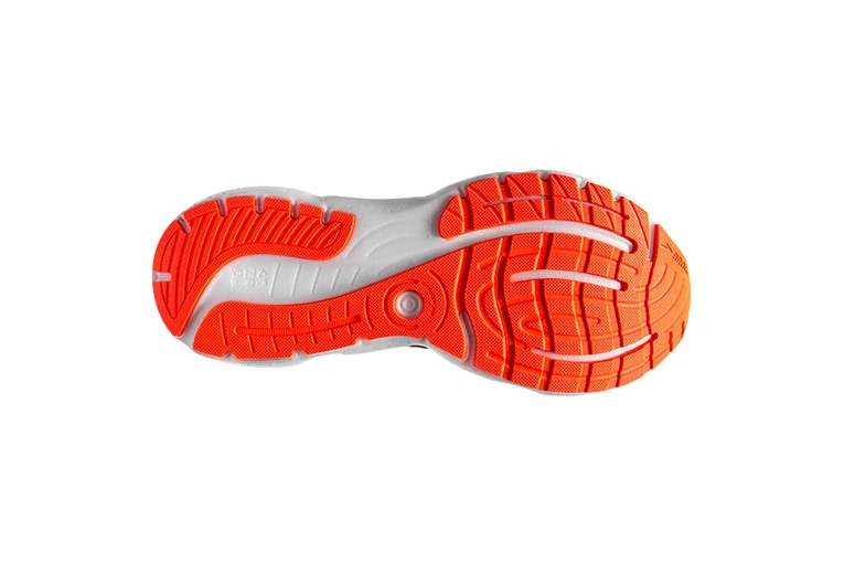 Brooks Glycerin 20 Loopschoen Blue Depth/oranje Heren 8 Brooks Glycerin 20 Loopschoen Blue Depth/oranje Heren - Afbeelding 6