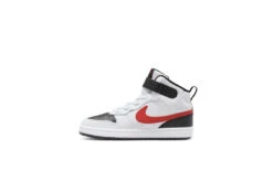 Nike Court Borough Mid 2 Sneakers Wit/zwart/rood KIDS 9 Nike Court Borough Mid 2 Sneakers Wit/zwart/rood KIDS -Schoenenwinkel 37106121 2