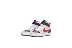 Nike Court Borough Mid 2 Sneakers Wit/zwart/rood KIDS 10 Nike Court Borough Mid 2 Sneakers Wit/zwart/rood KIDS -Schoenenwinkel 37106121 3