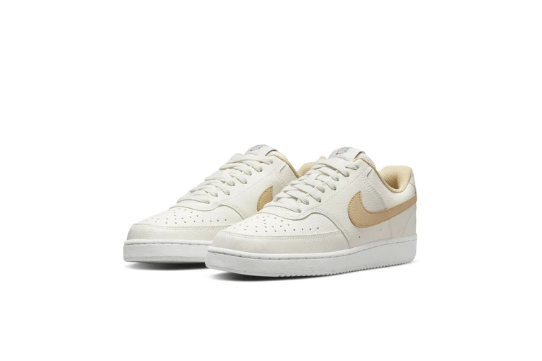 Nike Court Vision Low Next Sneaker Wit Onyx/sail Dames 5 Nike Court Vision Low Next Sneaker Wit Onyx/sail Dames - Afbeelding 3