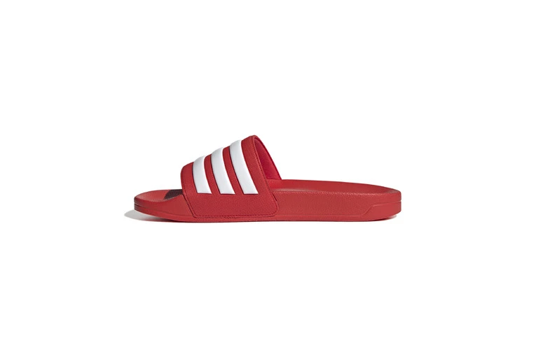 Adidas Adilette Shower Badslippers Rood Unisex 4 Adidas Adilette Shower Badslippers Rood Unisex - Afbeelding 2
