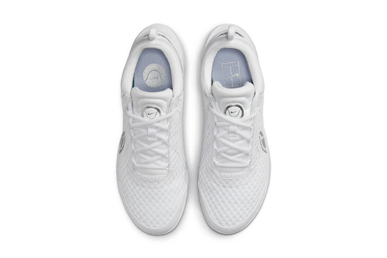 NikeCourt Zoom Pro Tennisschoen Wit Dames 6 NikeCourt Zoom Pro Tennisschoen Wit Dames - Afbeelding 4