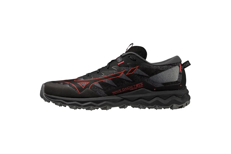 Mizuno Wave Daichi 7 GTX Trail Schoenen Black/Bittersweet/Iron Gate Heren 4 Mizuno Wave Daichi 7 GTX Trail Schoenen Black/Bittersweet/Iron Gate Heren - Afbeelding 2