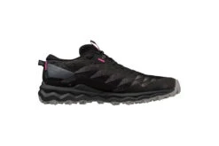 Mizuno Wave Daichi 7 GTX Trail Schoenen Black/Fuchsia Fedora/Quiet Shade Dames
