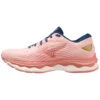 Mizuno Wave Sky 6 Loopschoenen Peach Bud/Vaporous Gray/Estate Blue Dames -Schoenenwinkel 37106889 0