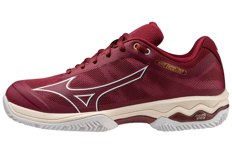 Mizuno Wave Exceed Light Clay Tennisschoen Rood Dames 4 Mizuno Wave Exceed Light Clay Tennisschoen Rood Dames - Afbeelding 2