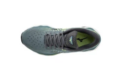 Mizuno Wave Horizon 6 Loopschoenen SmokeBlue/Ebony/NeoLime -Schoenenwinkel 37106951 4
